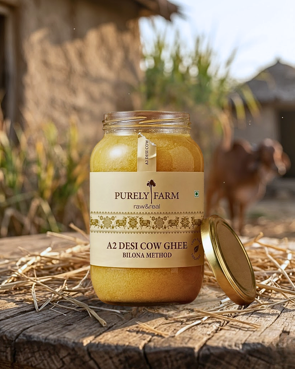 Our A2 Ghee is packed in glass